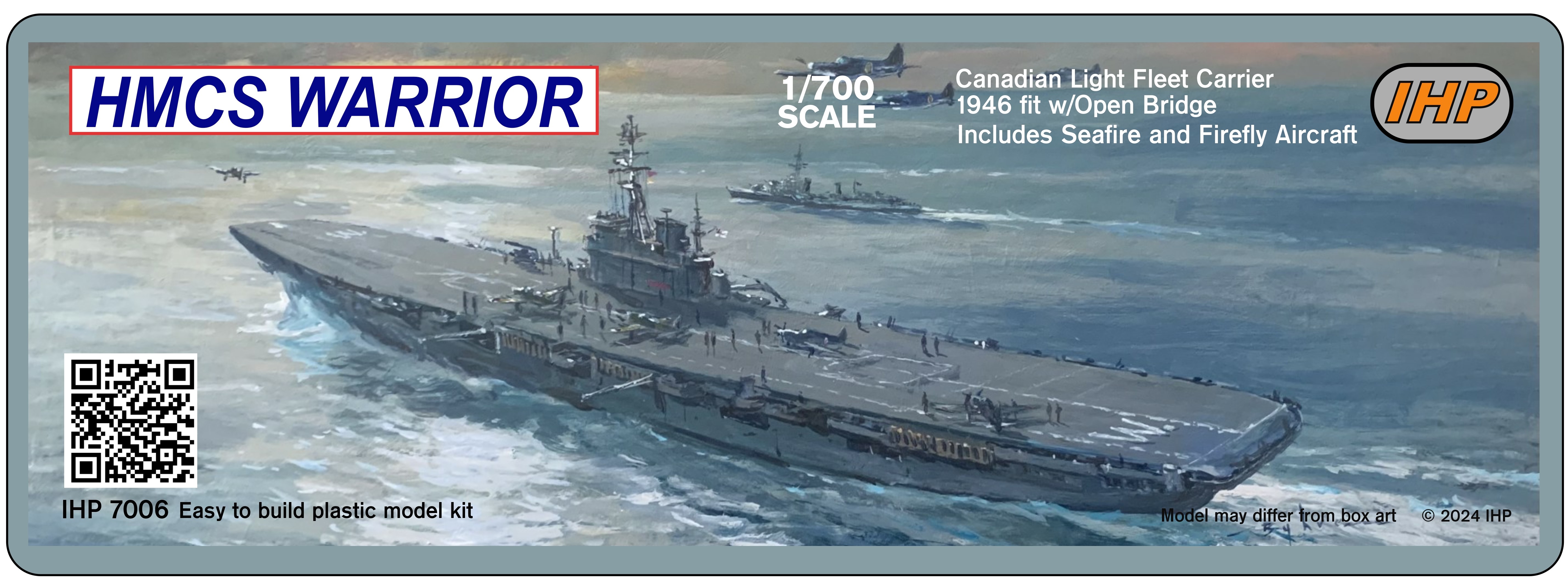 IHP 1/700 HMCS Warrior Box Top Art